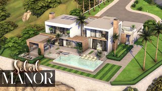 SOLEIL MANOR [NO CC] | Luxury Master Suites, Custom Designed Furniture | The Sims 4: Speed Build