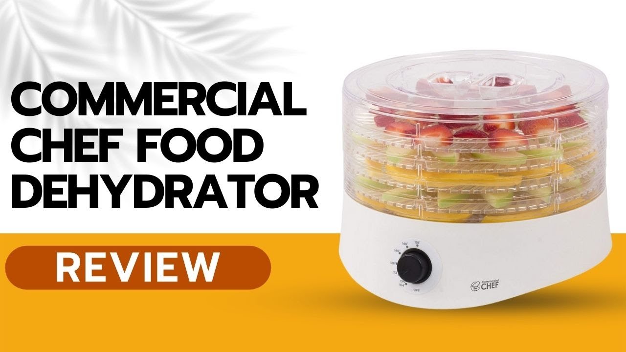 Commercial CHEF Food Dehydrator, Dehydrator for Food and Jerky, Freeze  Dryer, 280 Watts, White, CCD100W6 at Tractor Supply Co.