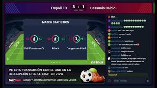 Fútbol En Vivo Gratis | Empoli vs Sassuolo | Campionato Primavera 1