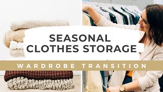 Seasonal Clothes Storage | Organising & Cleaning