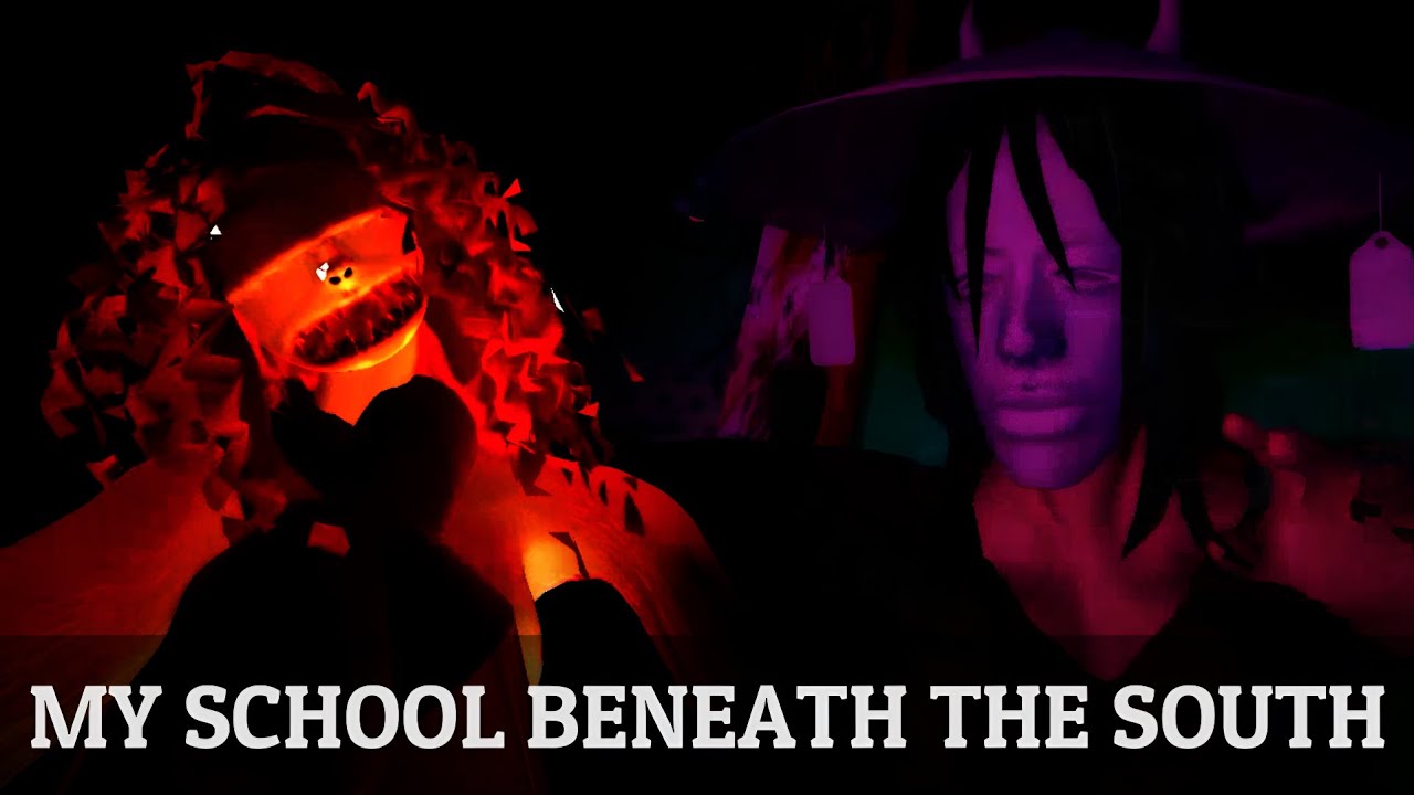 My school beneath the south - All jumpscares! (Or almost)