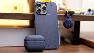 Caudabe New Lineup of Color Matched Accessories for iPhone 15 Pro Max, AirPods Pro 2 and AirTags