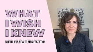 Manifesting advice I wish I knew sooner | Top three things you NEED to know
