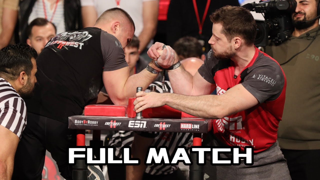 Mindaugas Tarasaitis vs Daniel Procopciuc EAST vs WEST 11 Lightweight Right Arm World Title Match