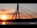 Winter in Riga Timelapse video