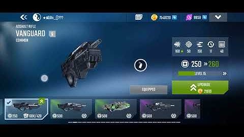 N.O.V.A LEGACY VANGUARD Fully upgrade Low power gun(★Xeno_IND™)