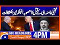 Plan to Assassinate Mojtaba Khamenei Exposed | Geo News 4PM Headlines 23 April 2026