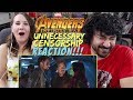 AVENGERS: INFINITY WAR | Unnecessary Censorship | Try Not To Laugh -REACTION!!!