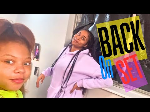 Back on set: VLOGGING ON SET WITH KINIGRA and FAM 🎞️🎥
