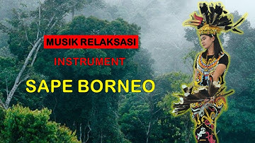 Instrumen Sape Penghilang Stres dan Menenangkan Hati juga Otak || No Copyright