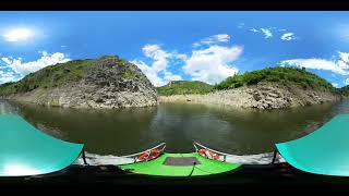 2024 June Uvac Serbia 360 Low Water Level Boatride