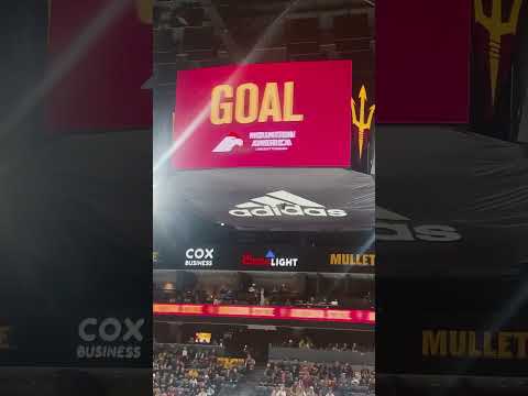 ASU Goal Hockey GOAL ASU Yay