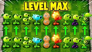Peashooter Evolution Level 70 to Level 5 | Plants vs Zombies (HD) 🌱🔥