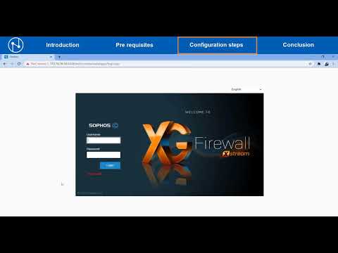 Sophos Firewall Reset