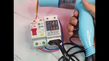 Bộ chống giật dòng rò Delixi C63 và Bộ chống cao áp thấp áp , quá dòng LW63