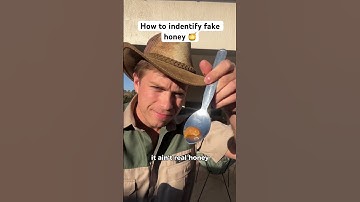 How to identify fake honey 🍯