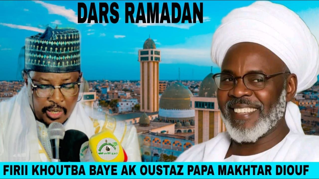 DIRECTE  DARS RAMADAN FIRI KHOUTBA BAYE NIASS AVEC OUSTAZ PAP MAKHTAR DIOUF CHEZ THIERNO AMATH 