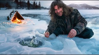 Springtime Ice Fishing Catch \& Cook | PLUS Roadkill Fiasco