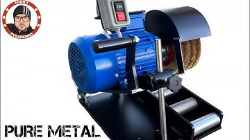 Pipe rust removal machine  ⬇️ +Plans ⬇️