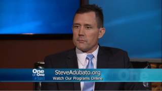 NJSBA President Thomas H. Prol talks about the association's work with Steve Adubato