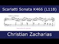 Domenico Scarlatti - Sonata in F minor K466 (Christian Zacharias)