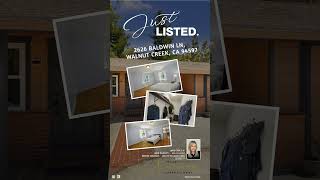 Charming 2 Bedroom Home in Walnut Creek, CA |  Under $900K-Great for first time buyers or Investors