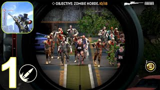 Sniper Zombie 2: Crime City Android Gameplay - Part 1