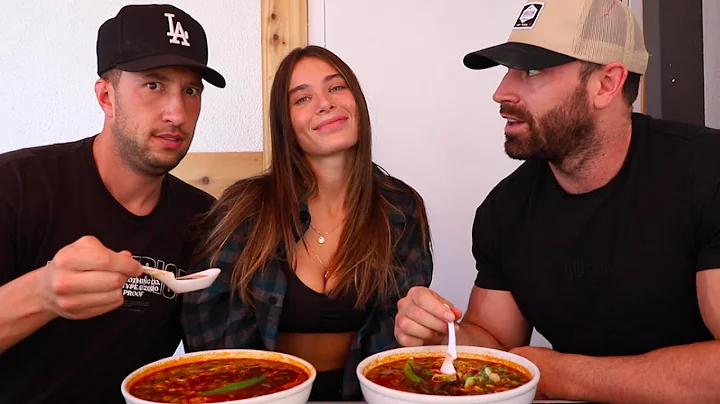 SPICY NOODLE CHALLENGE W/ MIKE MAJLAK & LANA RHOADES