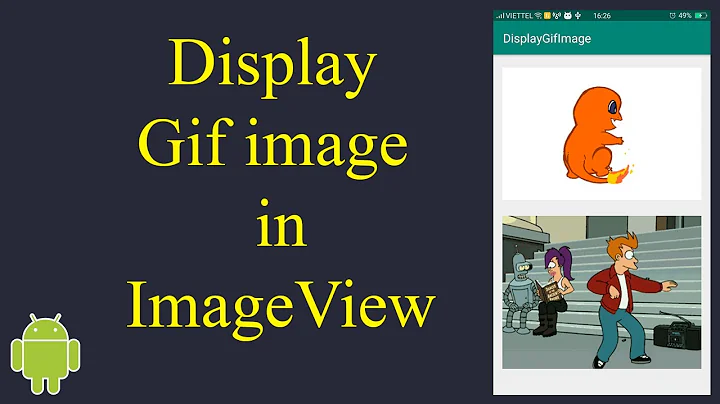 Adding Gif image in an ImageView in Android - [Android Libraries - #09]