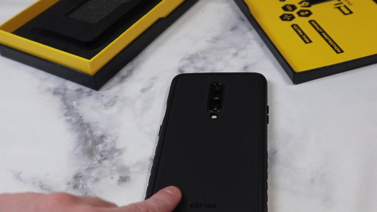 dbrand Grip Case For OnePlus 7 Pro Unboxing and Review - YouTube