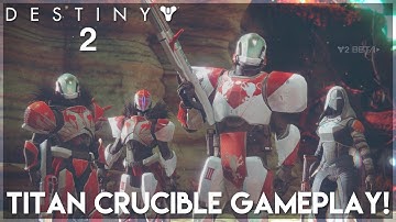 Destiny 2 Beta | Titan PVP gameplay | Control on Endless Vale PS4