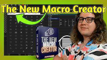 How to Get Started Using The New Macro Creator in Davinci Resolve Fusion 18+
