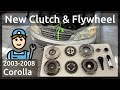 Corolla Clutch & Flywheel Replacement (2003-2008) Without Fully Removing the Transmission