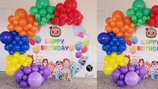 Cocomelon balloon garland kit review // Balloon garland DIY // How to