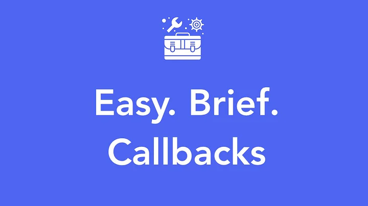 What is a callback?