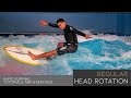 Head rotation regular  rapid surf tutorial  durbi castillo