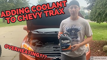 How to Add Coolant / Antifreeze to a Chevy Trax / Buick Encore