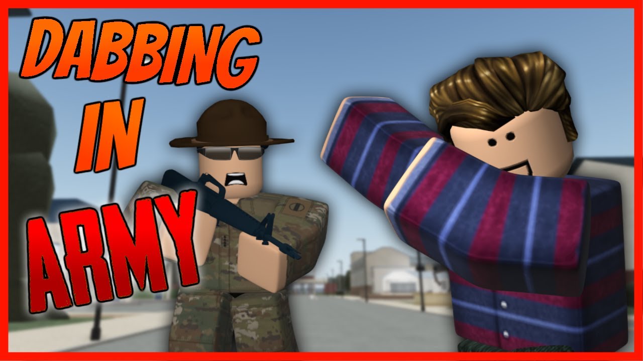 Dabbing In The Army Fort Martin Usar Zanance Roblox Boot Camp - drill sergeant song roblox