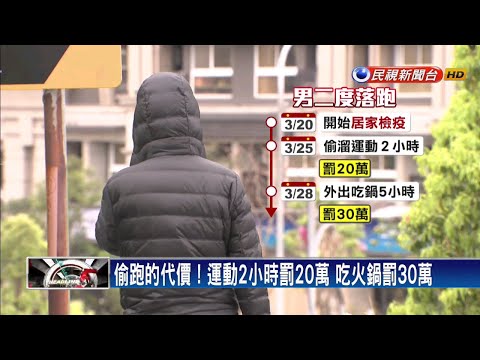 居家檢疫趴趴走罰20萬不怕 又與女友吃火鍋－民視新聞