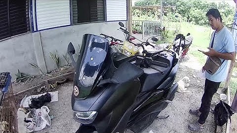 done installed GPS TRACKER into YAMAHA NMAX 155