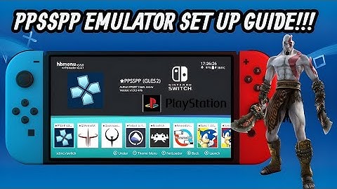 PPSSPP EMULATOR Set Up Guide for the Nintendo Switch!