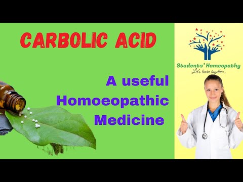 Carbolic acid- A useful Homoeopathic