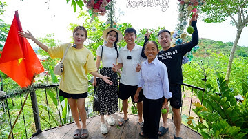 Hưng Vlog | Lần Đầu Đưa Bà Tân Vlog Trải Nghiệm Homestay 5 Sao Giữa Vườn Vải Thiều