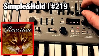 219. Roland SH-01A TR-08 & Yamaha reface DX (recorded the same day as #218)