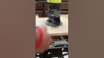 Extremely quick router table build.