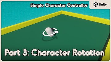 Character Rotation | Simple Character Controller in Unity | Part 3