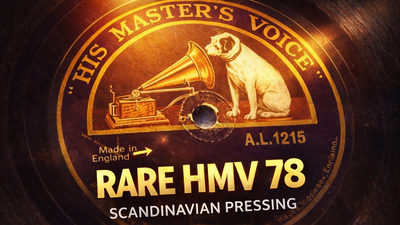 Mesterværker: 100 års danskmøbelsnedkeri Rare HMV Scandinavian 78rpm Record | Svensk Maskerade & Tyroler