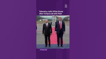 Zelenskyy visits White House after Trump