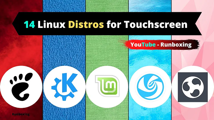 Linux Distros for a Touchscreen Monitor | Linux for Your Touch Screen Laptop #14 Linux Distributions