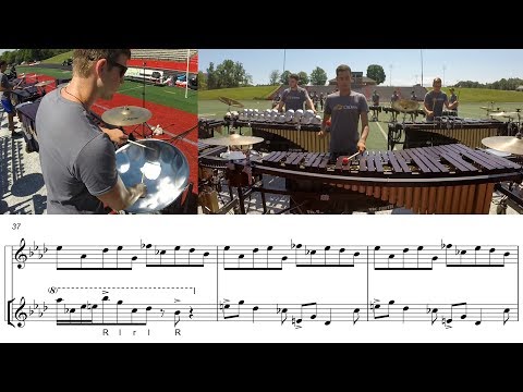 2017 Carolina Crown Front Ensemble LEARN THE MUSIC To NO One To KNOW One
